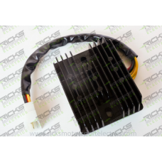 Rick's Motorsports Electrics Universal Lithium Ion Compatible Rectifier Regulator for Suzuki GSX-R1000GSX-R1000 01-04, Hayabusa '99-07, GSX-R600 '01-05, GSX-R750 '98-05